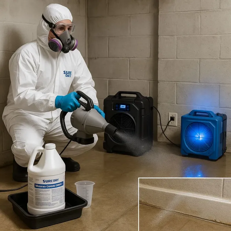 Sanitization and Odor Removal process in Lumberton, MS