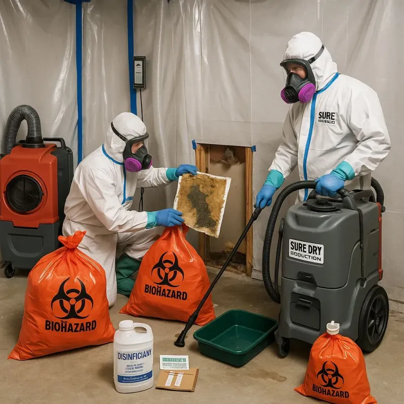 Contaminated Water Handling Protocols process in Lumberton, MS